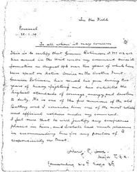 letter of commendation